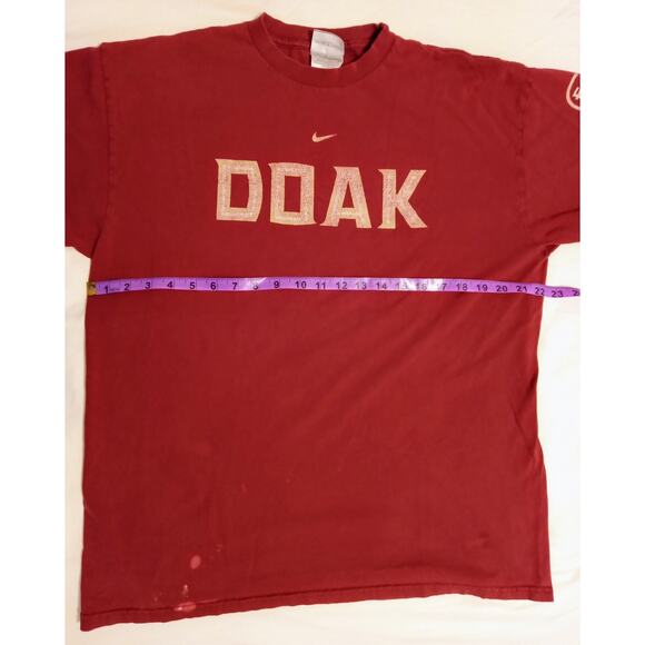 Distressed VTG Nike Florida State Seminoles Doak Stadium Tee Shirt Men’s SZ L - Picture 7 of 9
